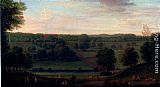 John Wootton Canvas Paintings - A View Of Cassiobury Park